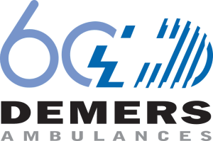 Demers 60th Anniversary logo