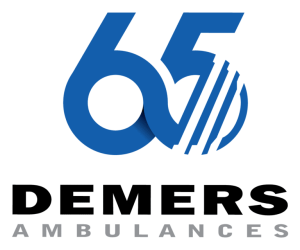 Demers 65th Anniversary logo