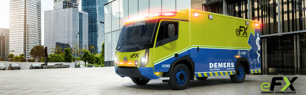 Demers Ambulances And Lion Electric Launch All-electric, Purpose-Built ...