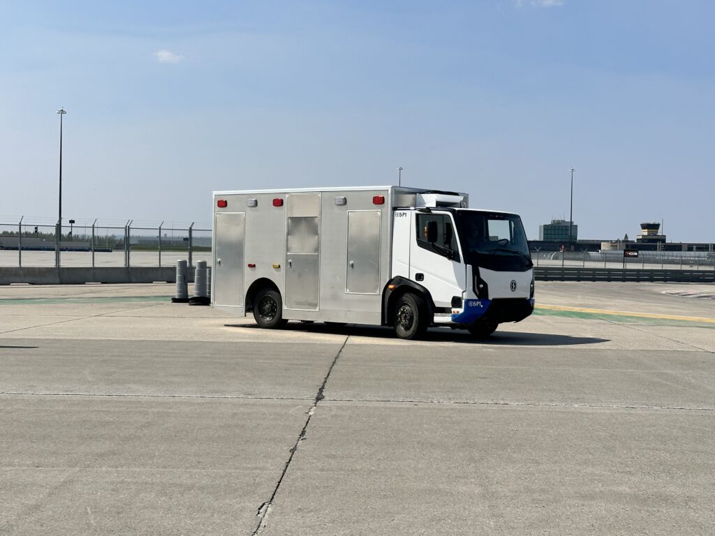 eFX road test demers electric ambulance