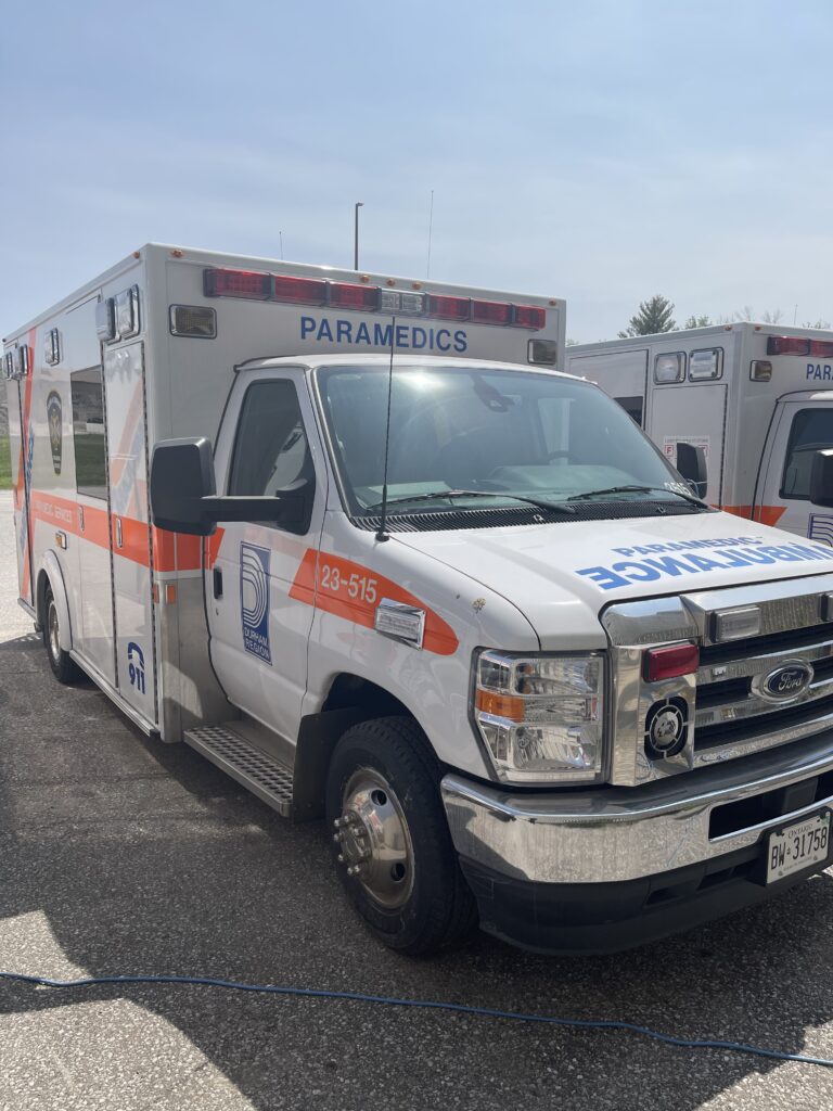 Durham Paramedic Services remount