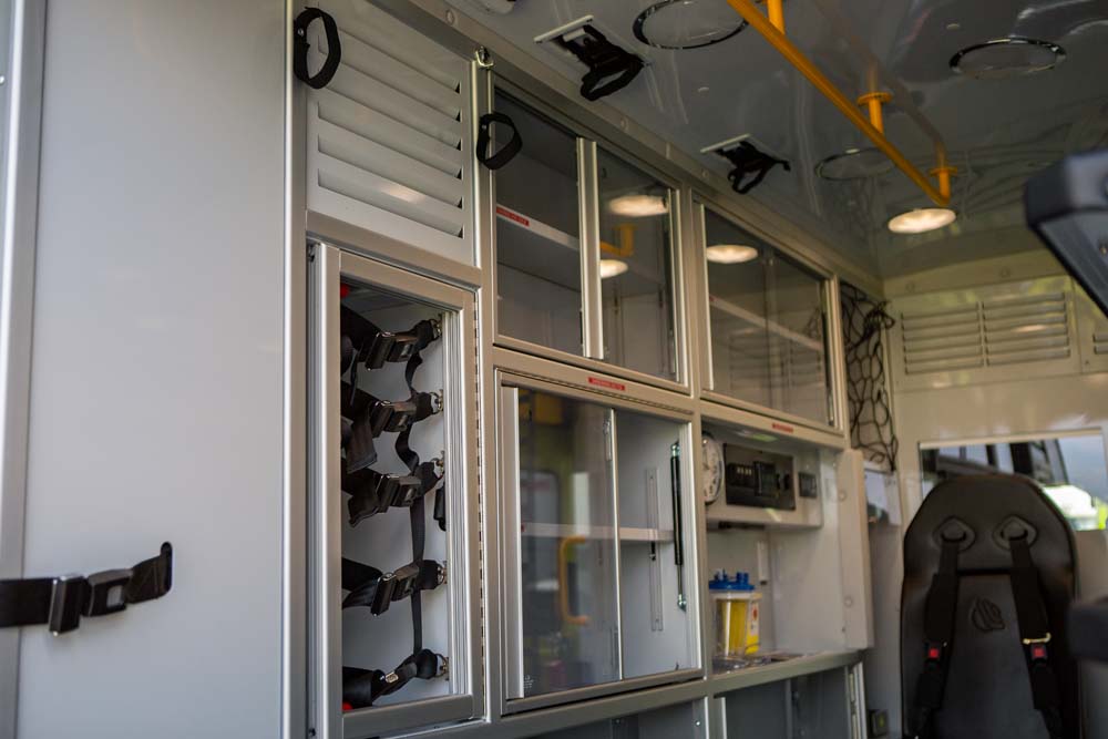 Type 2 ambulance storage